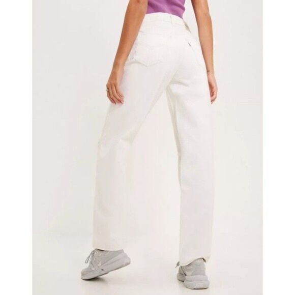 New! Levi's '94 Baggy 90s Straight Leg Distressed Mid High Waist Loose Fit Jeans - Picture 3 of 16